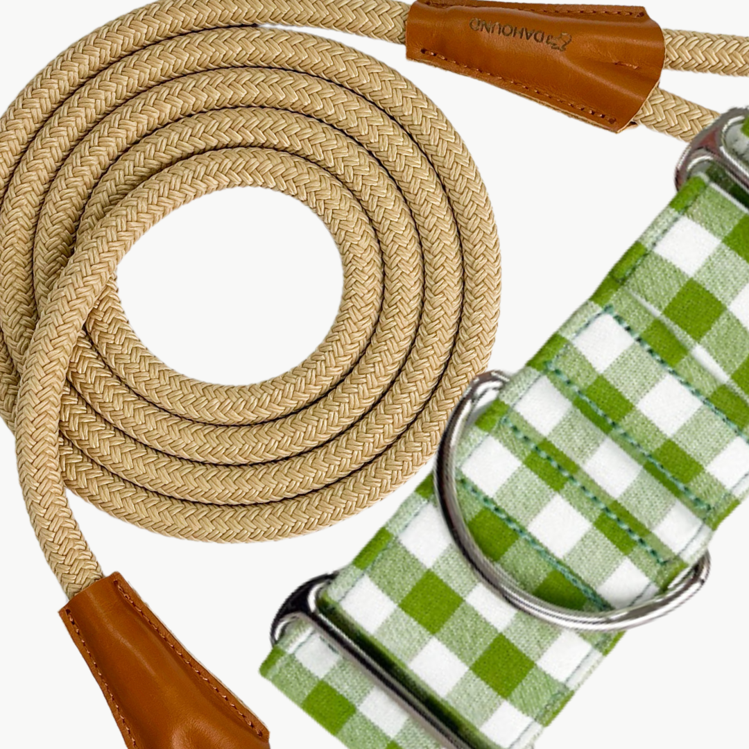 GINGHAM & PLAID MARTINGALE COLLAR BUNDLE