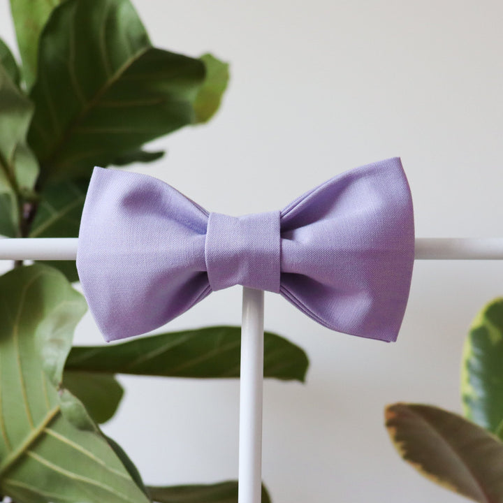 Oversized Dog Bow for Martingale Collars | Lavender